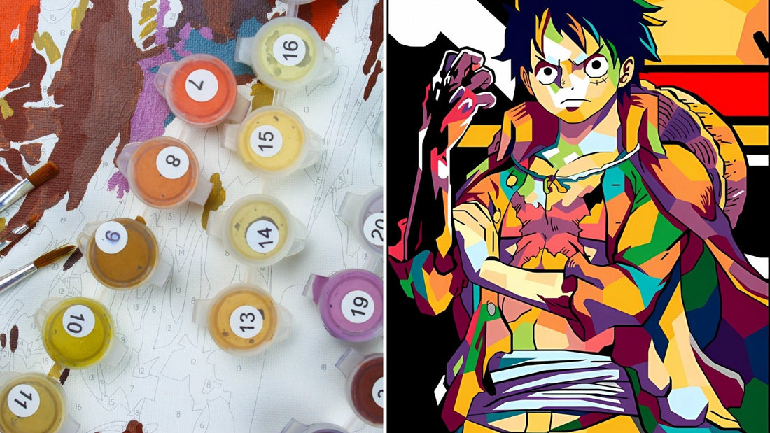 One Piece Paint by Numbers: A Fusion of Art and Anime - Oenart™