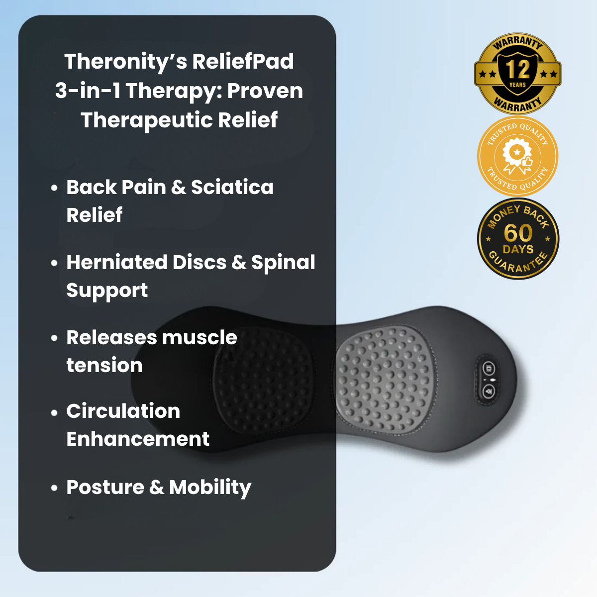 Theronity’s Relief Pad 3-in-1 Therapy