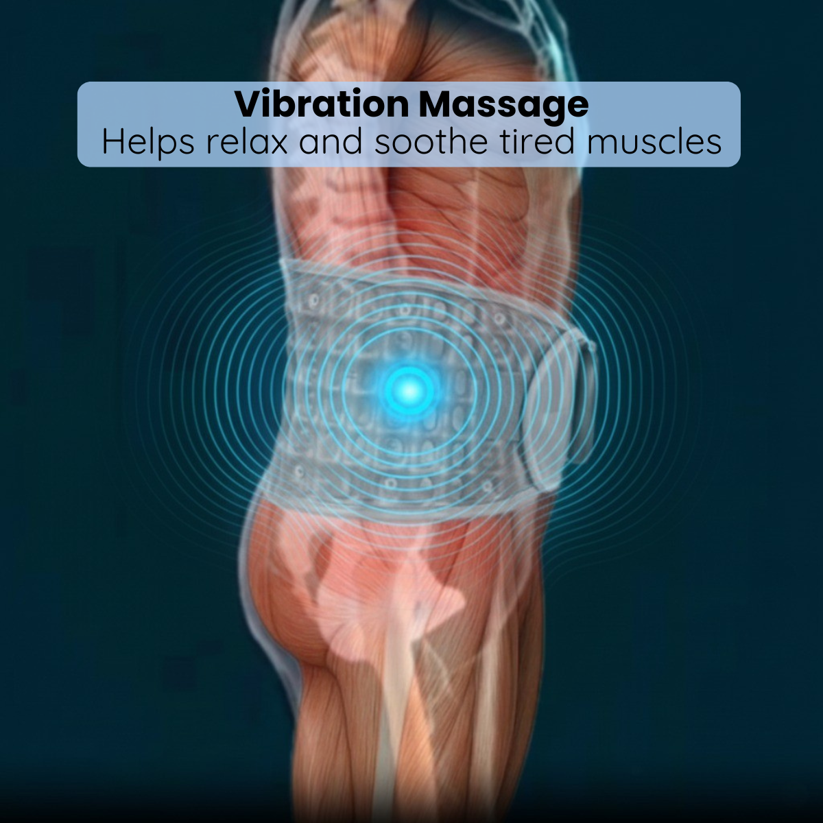 Theronity™ 3-in-1 Decompression Heat Massage Belt